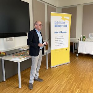 Dr. Christian Pichler, Leiter Katholisches Bildungwerk OÖ