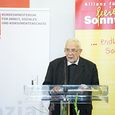 Bischof em. Maximilian Aichern bei der Enquete im Sozialministerium