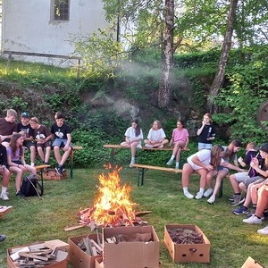 Wanderung mit Lagerfeuer